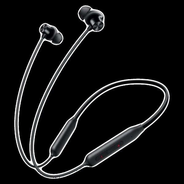 OnePlus Bullets Wireless Z2 E305A Neckband with AI Noise Cancellation (IP55 Water & Sweat Resistant, Upto 30 Hours Playback, Magico Black)