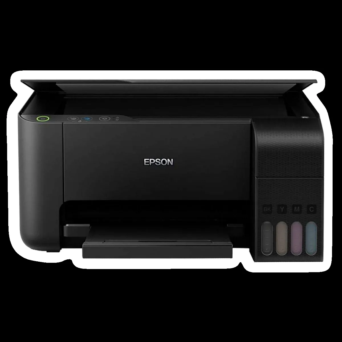 EPSON EcoTank All in One Wi-Fi Ink Tank Printer with Smart Panel App (CIS Sensor, Black)