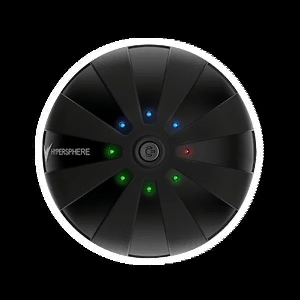 Hyperice Hypersphere Arm, Back, Feet, Shoulder Massager (Vibration Technology, Three Vibration Frequency Levels, 101068, Black)