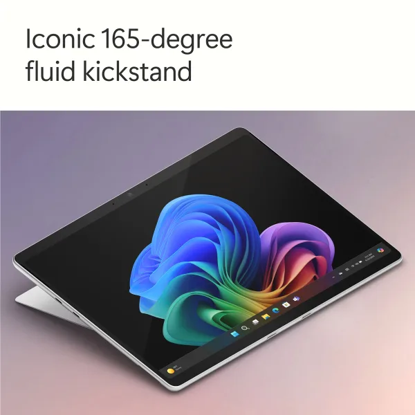 Microsoft Surface Pro 11th Edition Wi-Fi Windows 11 Home Tablet (13 Inch, 16GB RAM, 256GB ROM, Platinum)