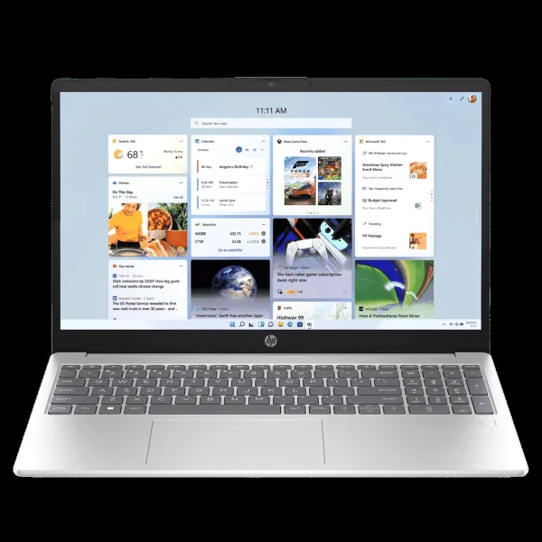 HP 15-hr1004TU Intel Core Ultra 5 125H Laptop (24GB, 1TB SSD, Windows 11 Home, 15.6 inch Full HD IPS Display, Natural Silver, 1.65 KG)