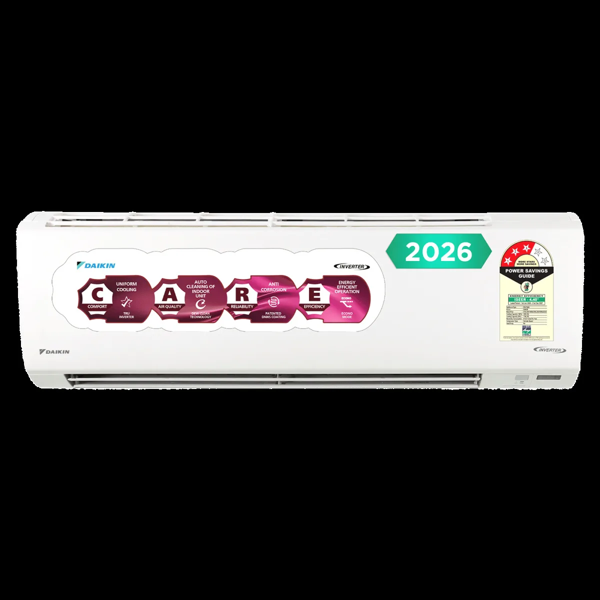 DAIKIN 1 Ton 3 Star Inverter Split AC (Copper Condenser, PM2.5 Filter, ATKL35XV16WAA)