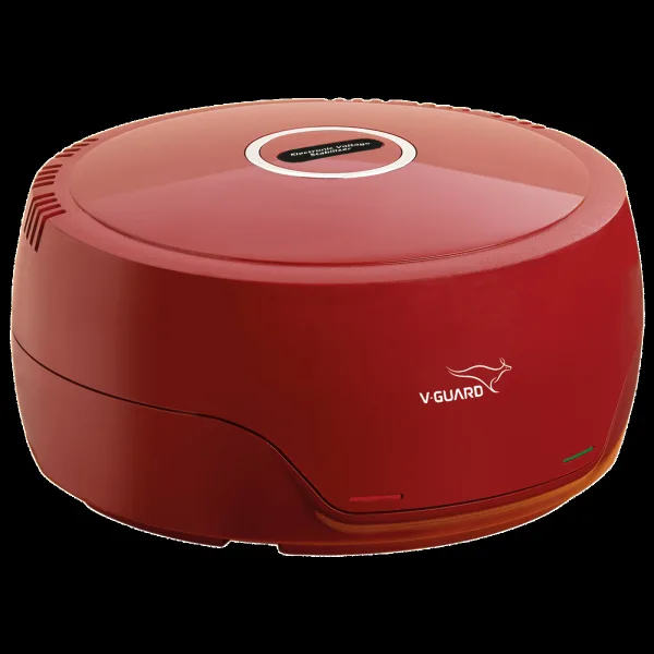 V-Guard 2 Amps Voltage Stabilizer For Up to 300 Liters Refrigerator (135 - 280 V, Fail Safe Circuit Protection, VG 50, Red)