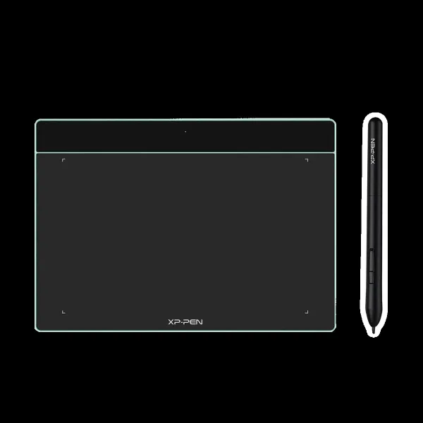 XP pen Deco Fun Large Standard Tablet (11.8 Inch, Apple Green)
