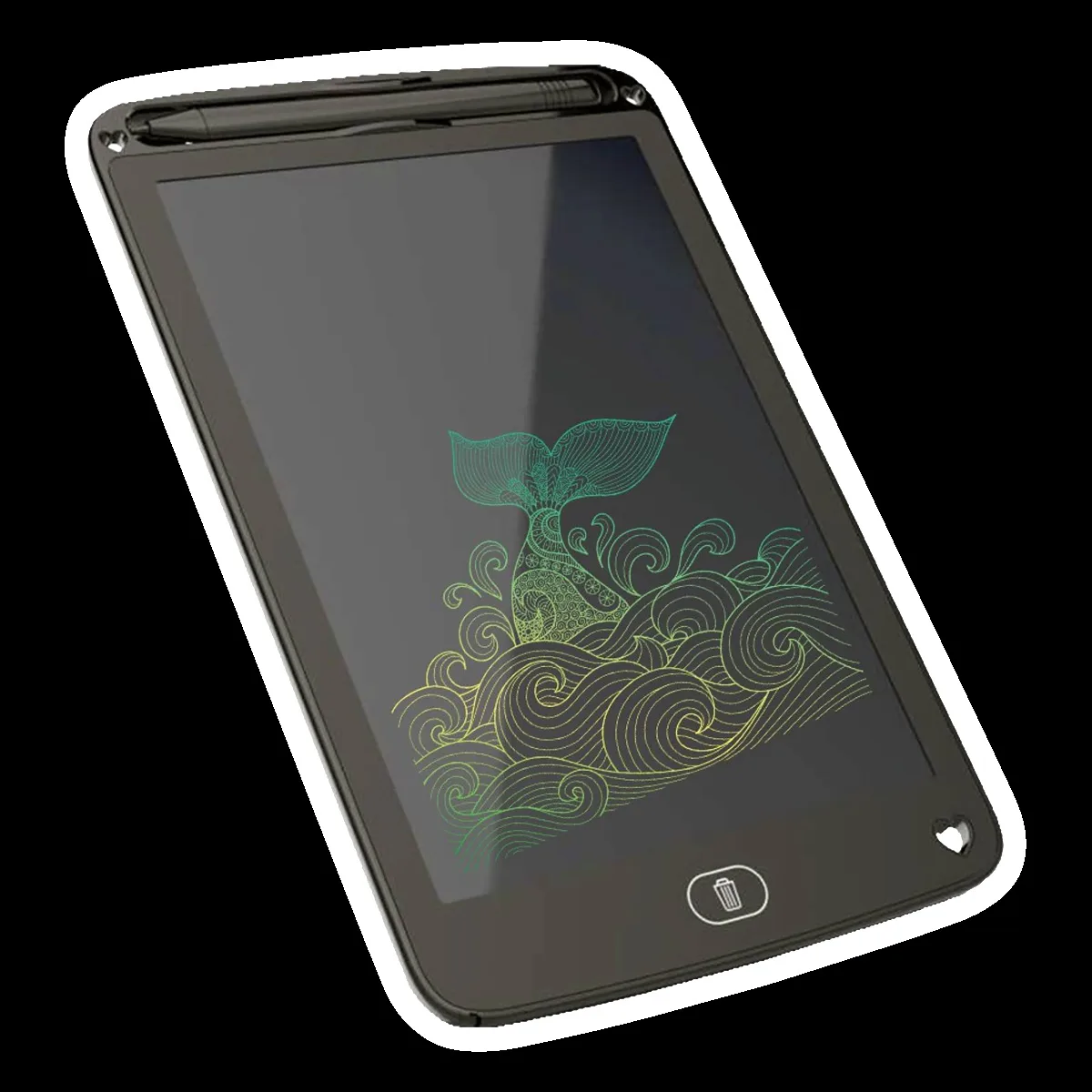 PORTRONICS Ruffpad 8.5M eWriter Tablet (8.5 Inch, Black)