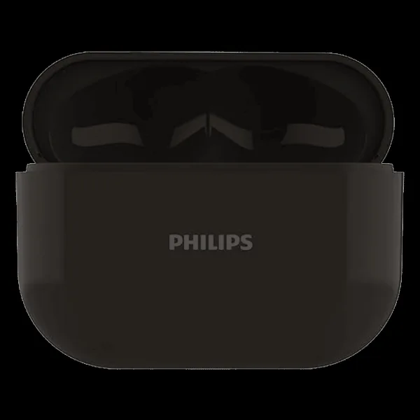 PHILIPS TAT1169BK/94 TWS Earbuds with Environmental Noise Cancellation (IPX4 Splash & Sweat Resistant, Dynamic Drivers, Black)