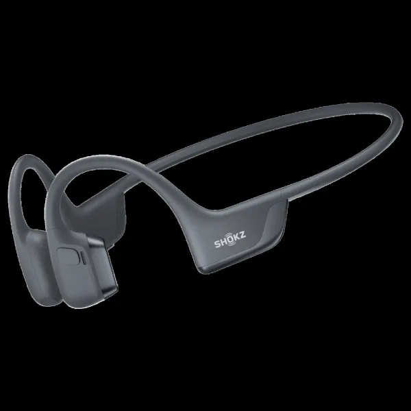 SHOKZ OpenRun Pro 2 Bone Conduction Bluetooth Headphone with Active Noise Cancellation (IP55 Water Resistant, Quick Charge, Black)
