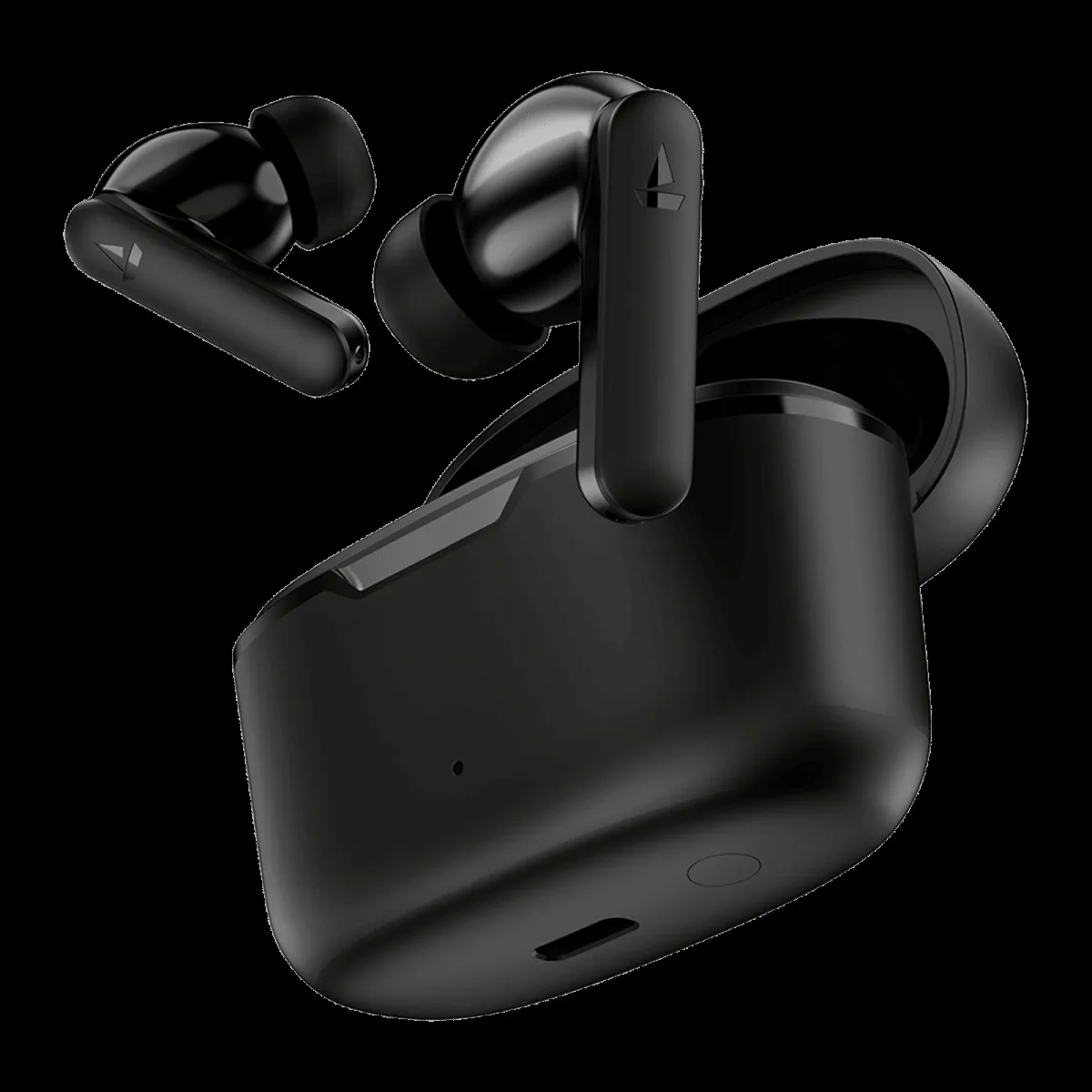 boAt Airdopes Ultra Plus TWS Earbuds with Passive Noise Cancellation (IPX5 Sweat Resistant, ASAP Charge, Active Black)