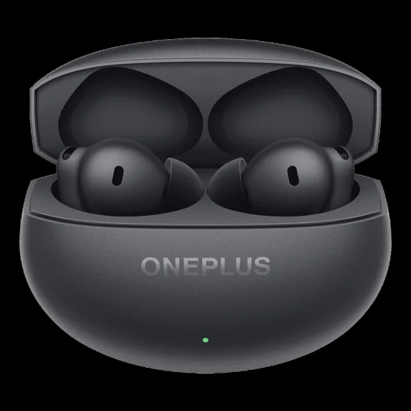 OnePlus Buds 4 TWS Earbuds with Adaptive Noise Cancellation (IPX55 Water Resistant, Dual Dynamic Drivers, Storm Grey)