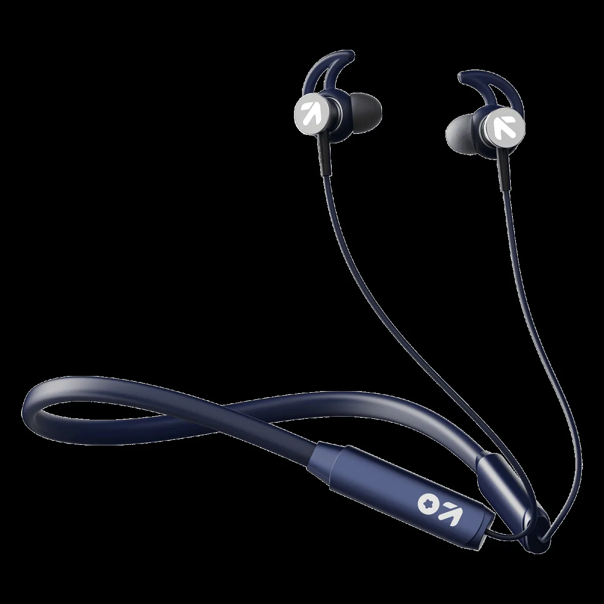 GOBOULT GX Charge RGNB156BLU Neckband with Environmental Noise Cancellation (IPX5 Water Resistant, Fast Charging, Blue)