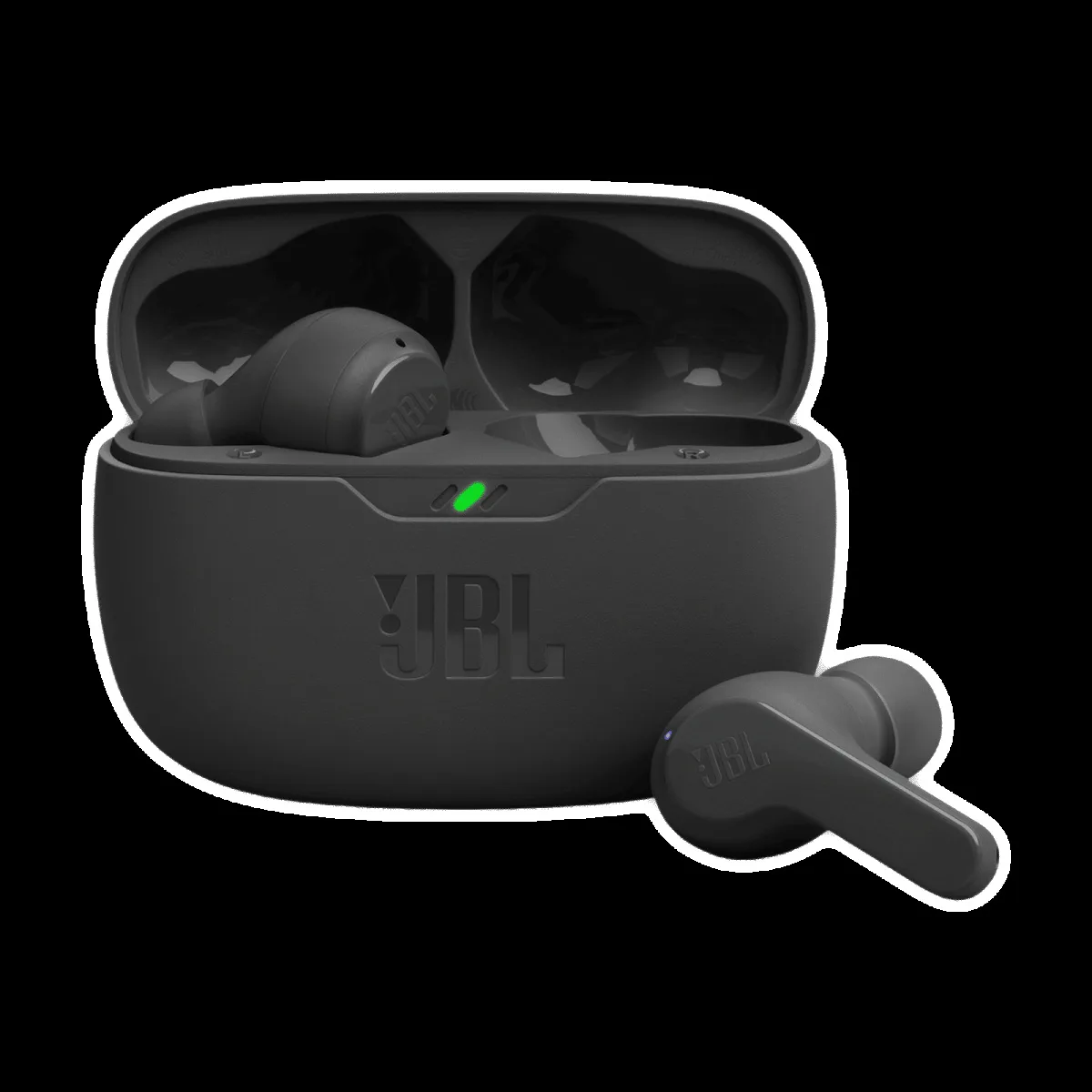 JBL Wave Beam TWS Earbuds with Noise Isolation (IP54 Water Resistant, Deep Bass Sound, Black)