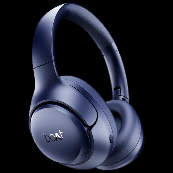 boAt Rockerz 551 ANC Pro Bluetooth Headphone with Mic (Active Noise Cancellation, Over Ear, Bold Blue)