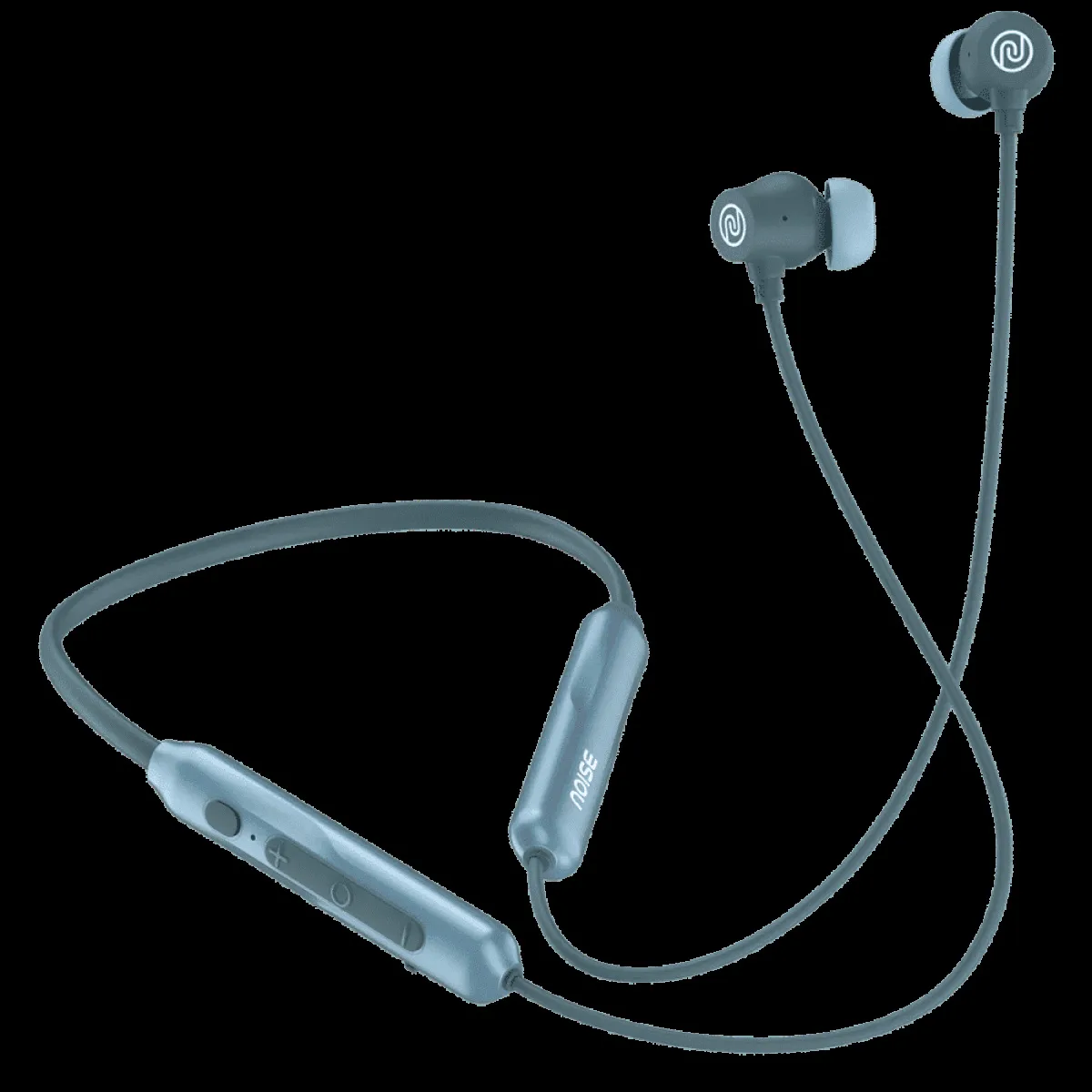 noise Airwave Pro Neckband with Active Noise Cancellation (IPX5 Water Resistant, Instacharge, Metallic Blue)