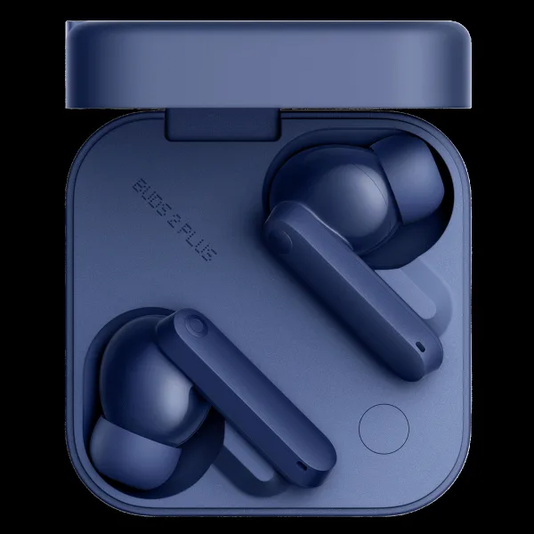 Nothing CMF Buds 2 Plus A10600102 TWS Earbuds with Adaptive Noise Cancellation (IP55, IPX2 Water Resistant, Hi-Res Audio with LDAC, Blue)