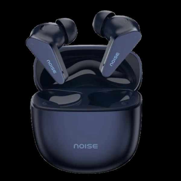 Noise Buds Vector TWS Earbuds with Environmental Noise Cancellation (IPX4 Water Resistant, Low Latency Mode, Midnight Blue)
