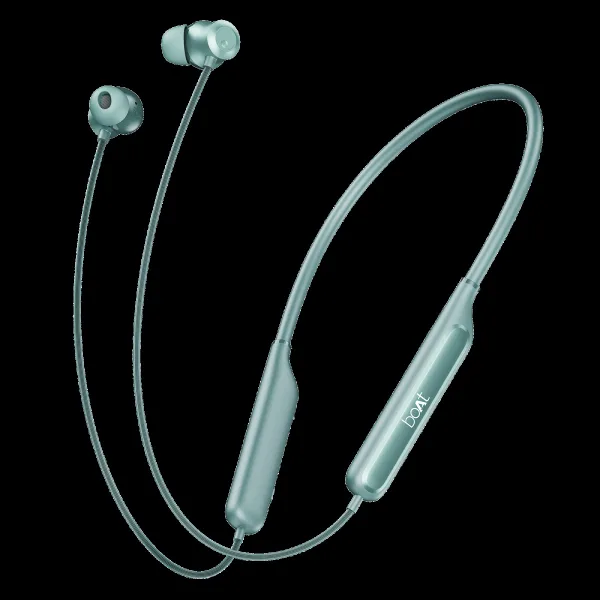 boAt Rockerz 210 Neckband with Active Noise Cancellation (IPX4 Water Resistant, Cinematic Spatial Audio, Powder Blue)