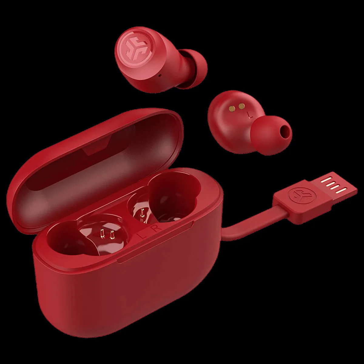 JLAB GO Air POP TWS Earbuds (IPX4 Sweat Resistant, EQ3 Sound, Rose)