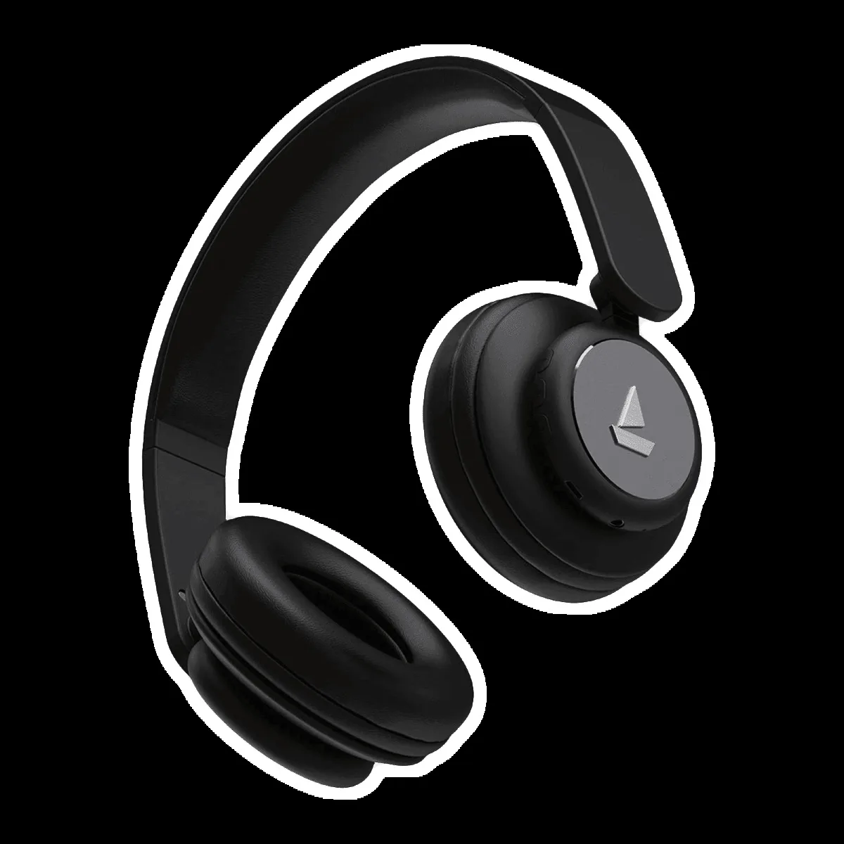 boAt Rockerz 450 Bluetooth Headphone with Mic (Dual Connectivity, On Ear, Luscious Black)