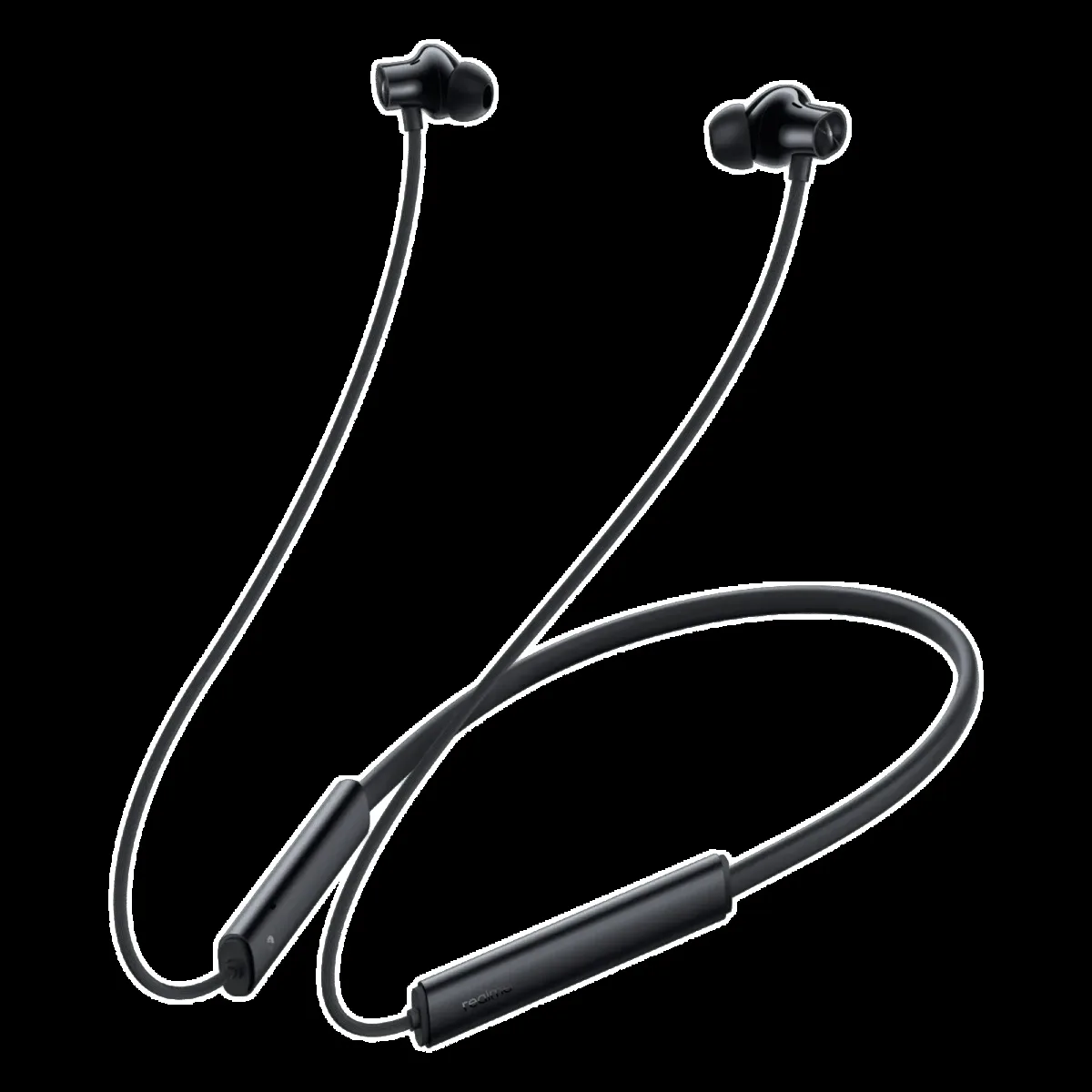 realme Buds Wireless 3 RMA 2119 Neckband with Active Noise Cancellation (IP55 Water & Dust Resistant, Google Fast Pairing, Pure Black)