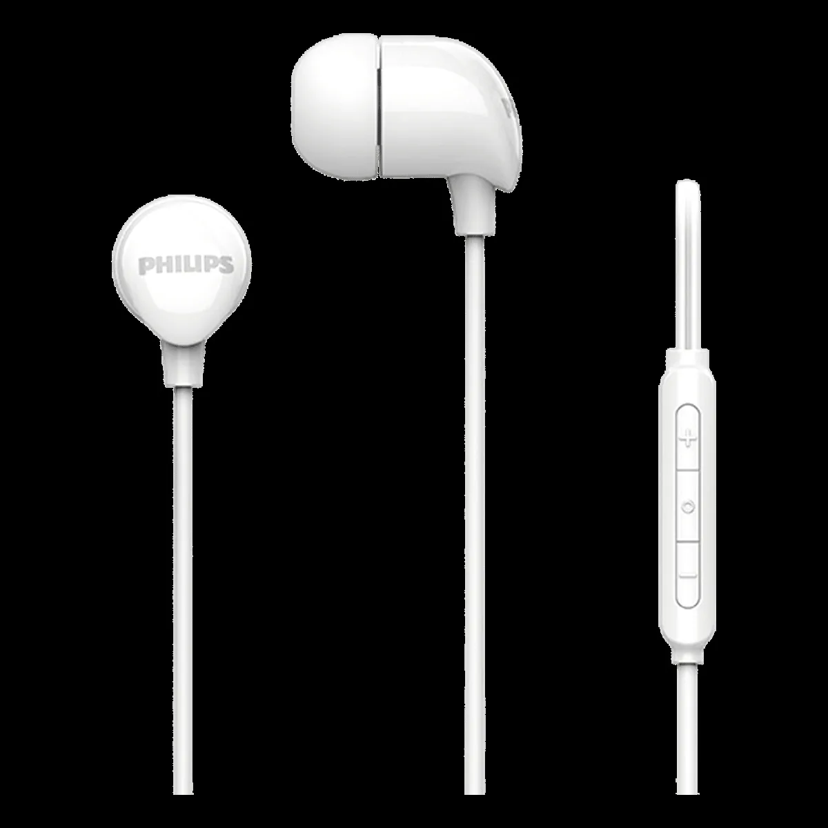 PHILIPS TAE2146 Wired Earphone with Mic (USB Type-C Connector, In Ear, White)