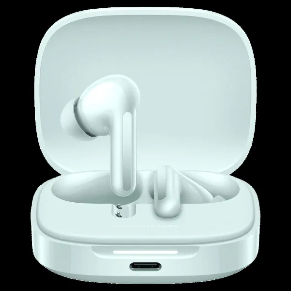 Redmi Buds 6 BHR9247IN TWS Earbuds with Active Noise Cancellation (IP54 Water Resistant, Fast Charge, Ivy Green)