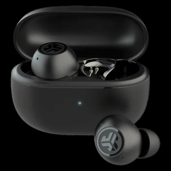 JLAB Go Pop ANC TWS Earbuds with Active Noise Cancellation (IP55 Sweat and Splashproof, Google Fast Pair, Black)