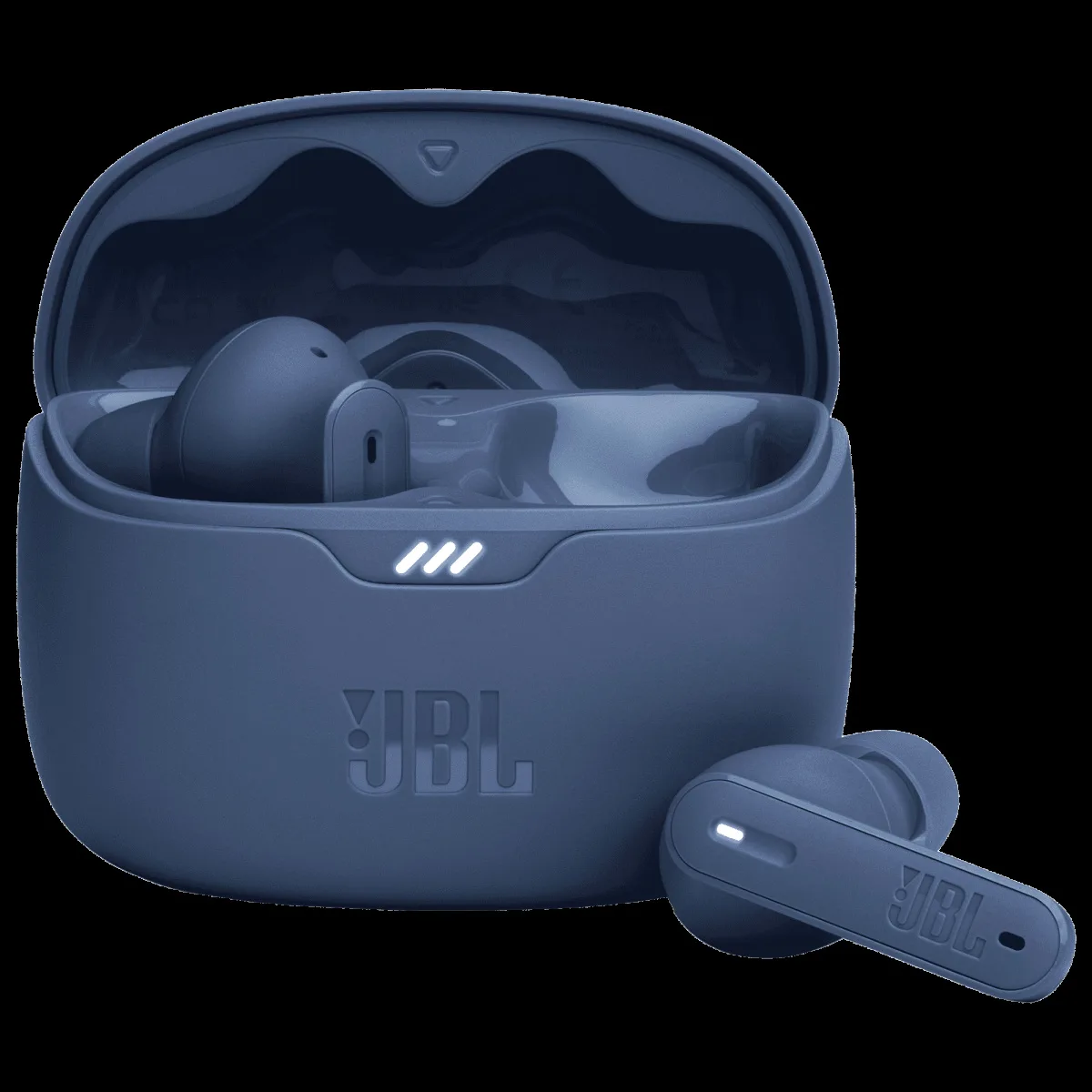 JBL Tune Beam TWS Earbuds with Active Noise Cancellation (IP54 Water Resistant, Fast Charge, Blue)