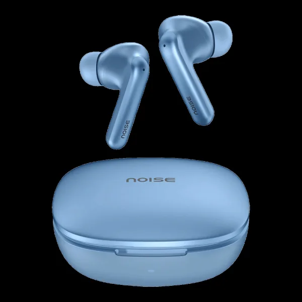 noise Air Buds Pro 4 TWS Earbuds with Active Noise Cancellation (IPX5 Water Resistant, Instacharge, Lake Blue)