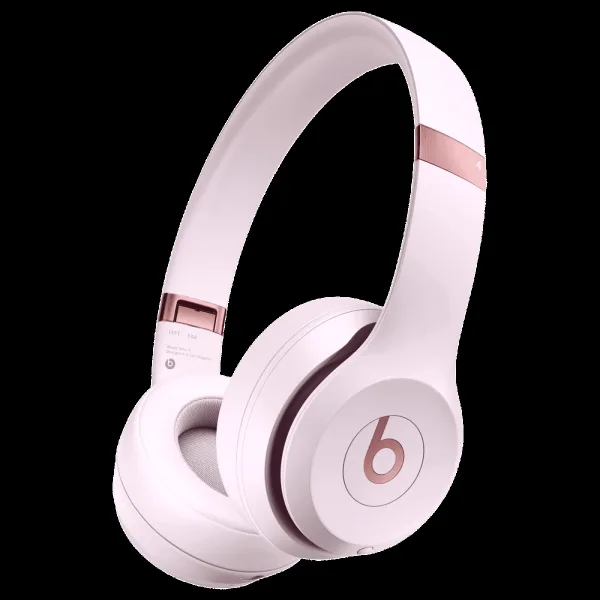 beats Solo 4 Bluetooth Headphone with Mic (Siri Voice Assistant, On Ear, Cloud Pink)