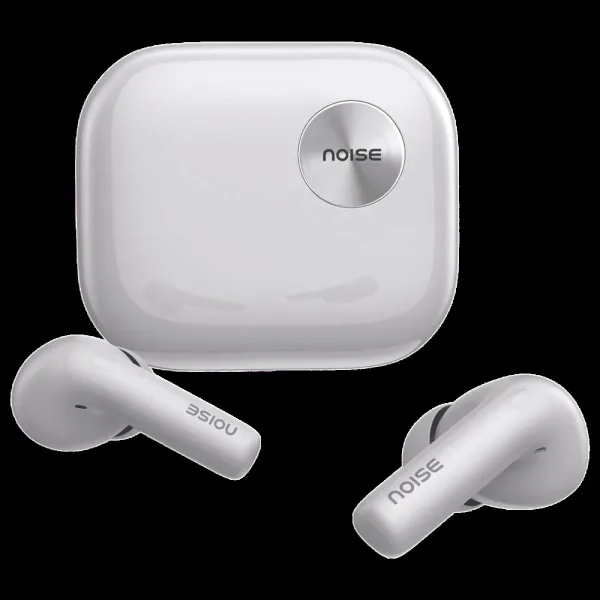 noise Air Buds 6 TWS Earbuds with Active Noise Cancellation (IPX5 Water Resistant, Google Fast Pairing, Pebble Grey)