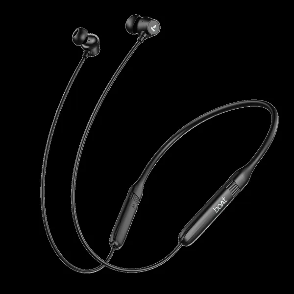 boAt Rockerz Zen PP0057 Neckband with Active Noise Cancellation (IPX5 Splash & Sweat Resistance, 40 Hours Total Playtime, Onyx Black)