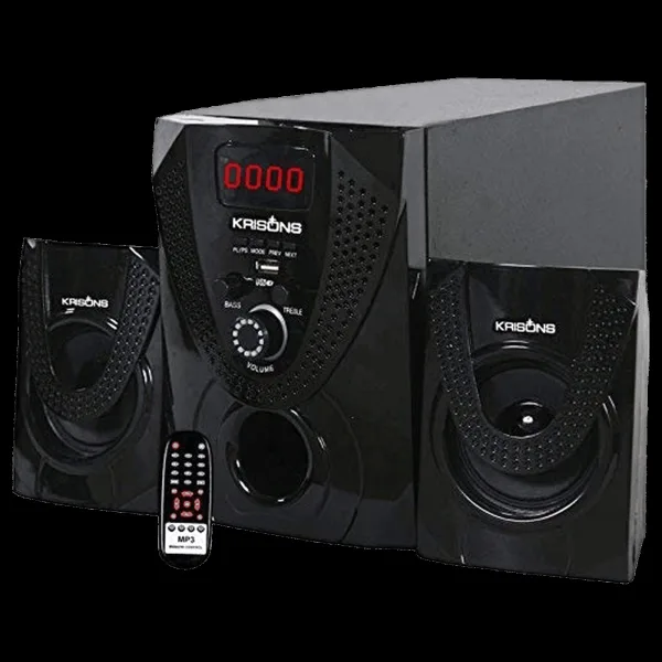 Krisons Nexon 30W Bluetooth Home Theatre with Remote (Extra Bass, 2.1 Channel, Black)