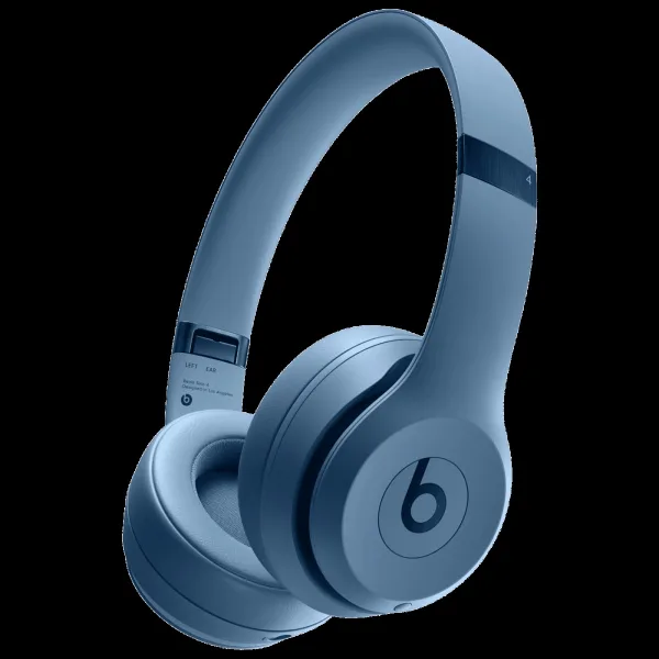 beats Solo 4 Bluetooth Headphone with Mic (Siri Voice Assistant, On Ear, Slate Blue)