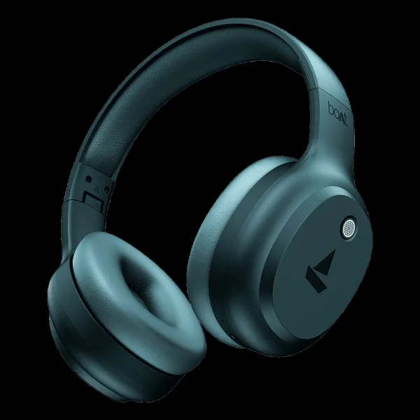 boAt Rockerz 421 Bluetooth Headphone with Mic (40 Hours Playback, Over Ear, Bold Blue)