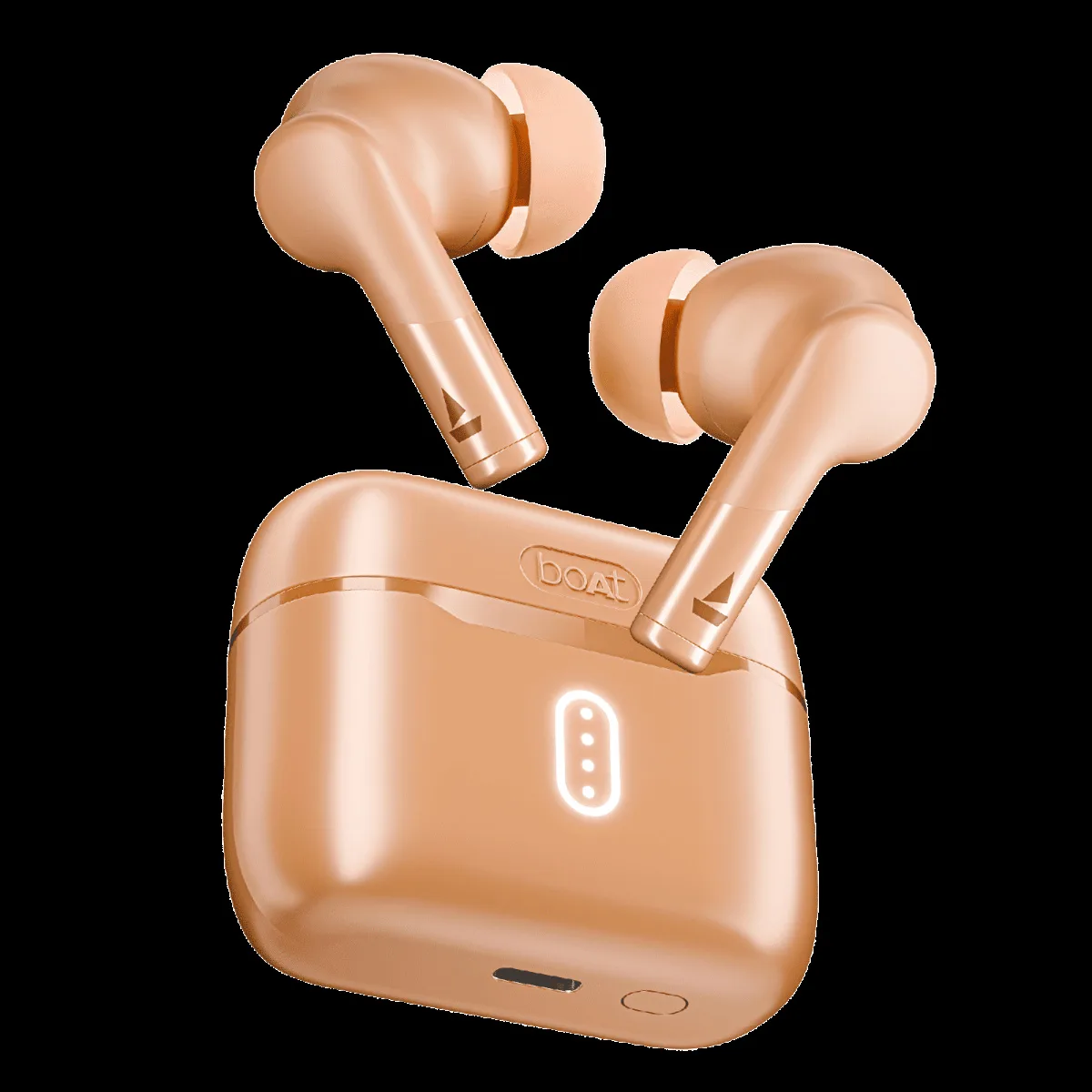 boAt Airdopes 148 Gen 2 TWS Earbuds with Environmental Noise Cancellation (IPX4 Water Resistant, Quad Mics, Orange)
