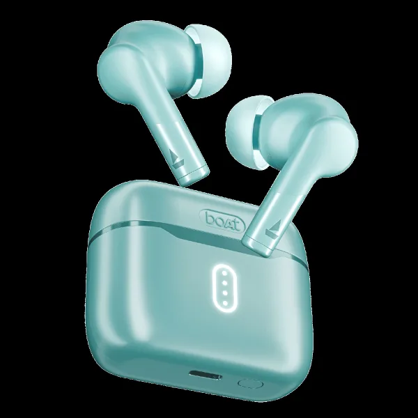 boAt Airdopes 148 Gen 2 TWS Earbuds with Environmental Noise Cancellation (IPX4 Water Resistant, Quad Mics, Teal)