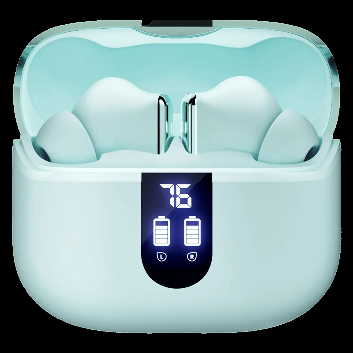 boAt Airdopes 181 Pro TWS Earbuds with Environmental Noise Cancellation (IPX5 Water Resistant, 4 Mics ENx Technology, Frosted Mint)