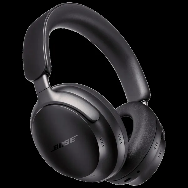 BOSE QuietComfort Ultra Bluetooth Headphone with Mic (Upto 24 Hours Playback, Over Ear, Black)