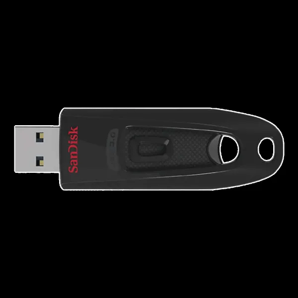 SanDisk Ultra 64GB USB (3.0) Pen Drive (Portable Design, Black)