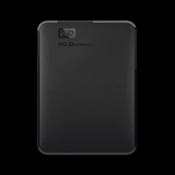 WD Elements 4TB USB Type-A (3.0, 3.2) Portable Hard Disk Drive (Effortless Expandability, Black)