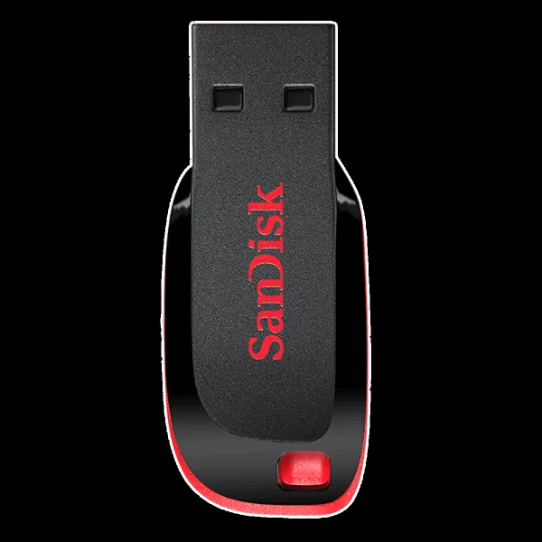 SanDisk Cruzer Blade 64GB USB (2.0) Pen Drive (High-Capacity Drive, Red)