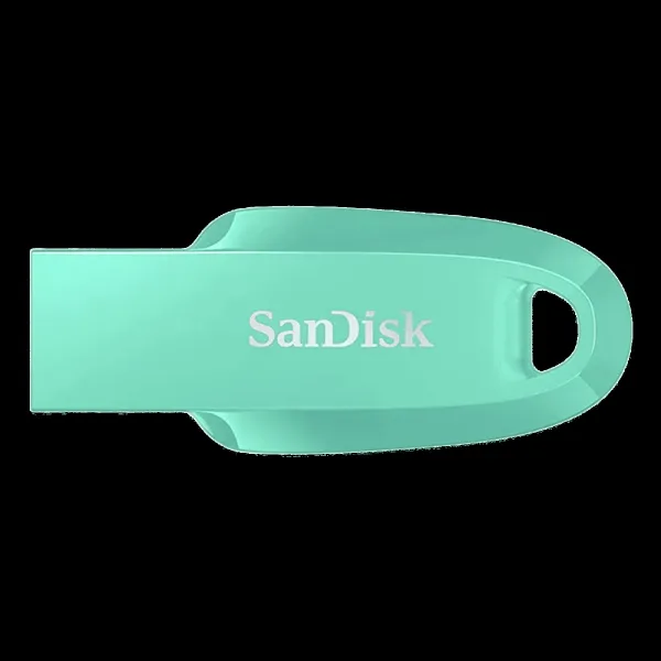 SanDisk Ultra Curve 64GB USB (3.2) Pen Drive (Affordable and Convenient, Green)