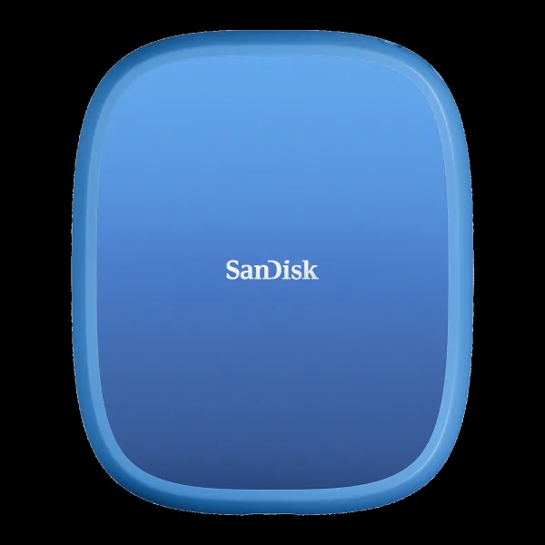 SanDisk E62 Creator 2TB USB Type-C (3.2) Portable Solid State Drive (MagSafe Compatible, Blue)