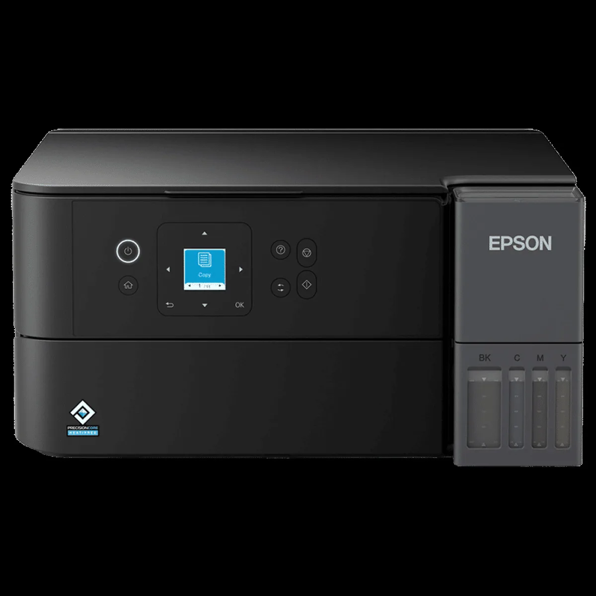 EPSON EcoTank  All in One Wi-Fi Ink Tank Printer with Smart Panel App (CIS Sensor, Black)