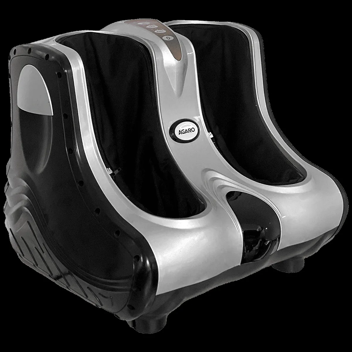 AGARO Amaze Leg Massager (3 Massage Levels, Auto Shut Off, 33320, Silver & Black)