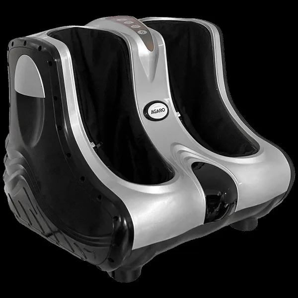 AGARO Amaze Leg Massager (3 Massage Levels, Auto Shut Off, 33320, Silver & Black)