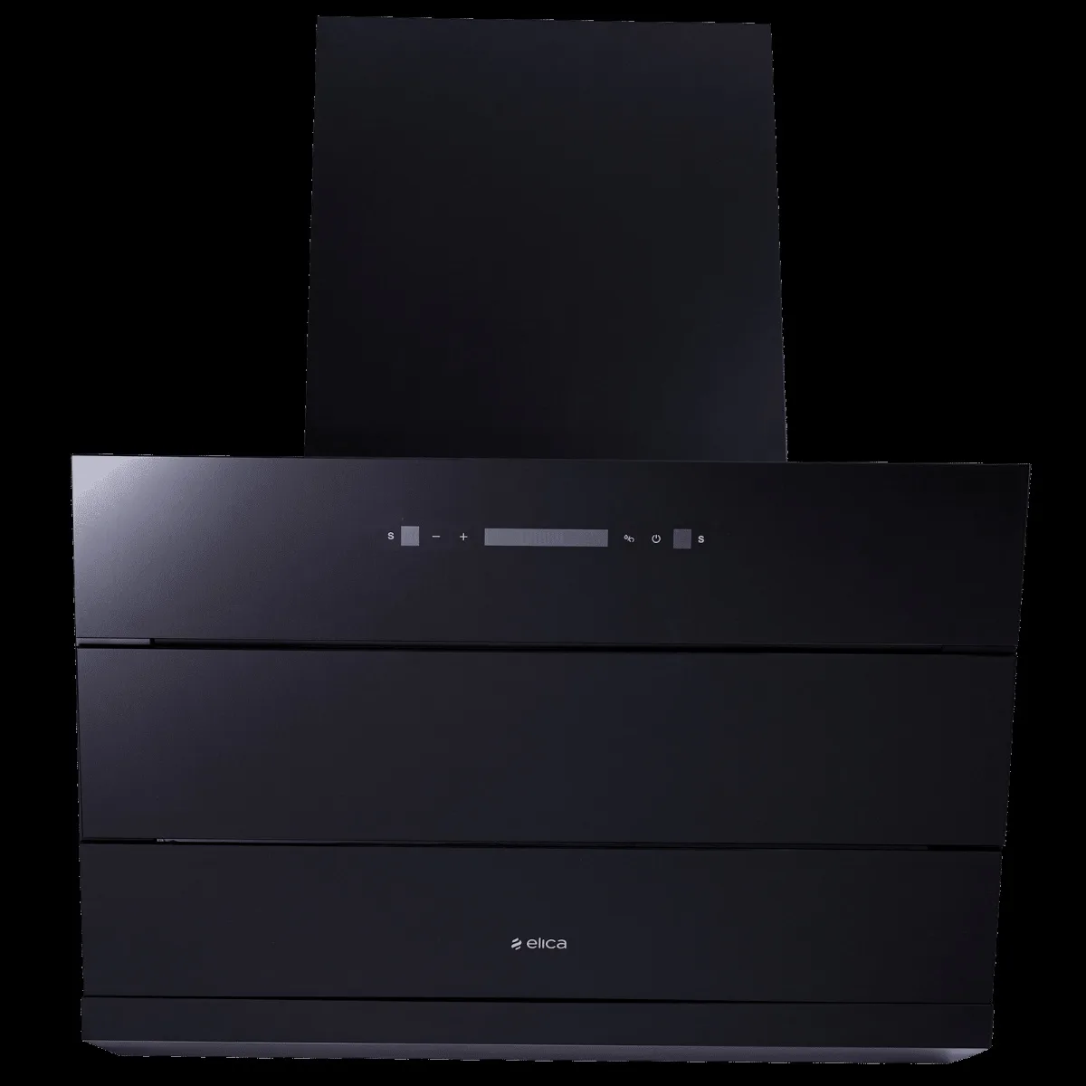 elica EFL 3V 751 BLDC HAC LTW MS NERO 75cm 1500m3/hr Ductless Auto Clean Cabinet/Hob Mounted Chimney with Motion Sensor Control (Black)