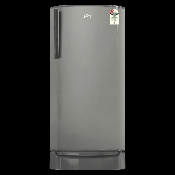 Godrej Rio Plus 183 Litres 2 Star Direct Cool Single Door Refrigerator with Turbo Cool Technology (52141501SD03938, Steel Glow)