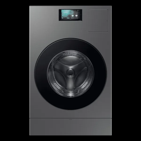 SAMSUNG 25 kg Wi-Fi Inverter Fully Automatic Front Washer Dryer (WD25DB8995BZTL, Heat Pump Technology, Dark Silver)