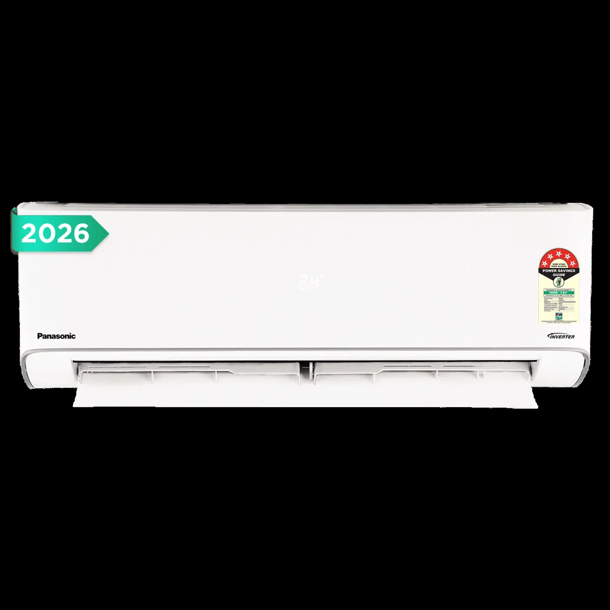 Panasonic EU 8 in 1 Convertible 1 Ton 5 Star Inverter Split Smart AC with Voice Assistant (2026 Model, Copper Condenser, CS/CU-EU12CKY5FM)